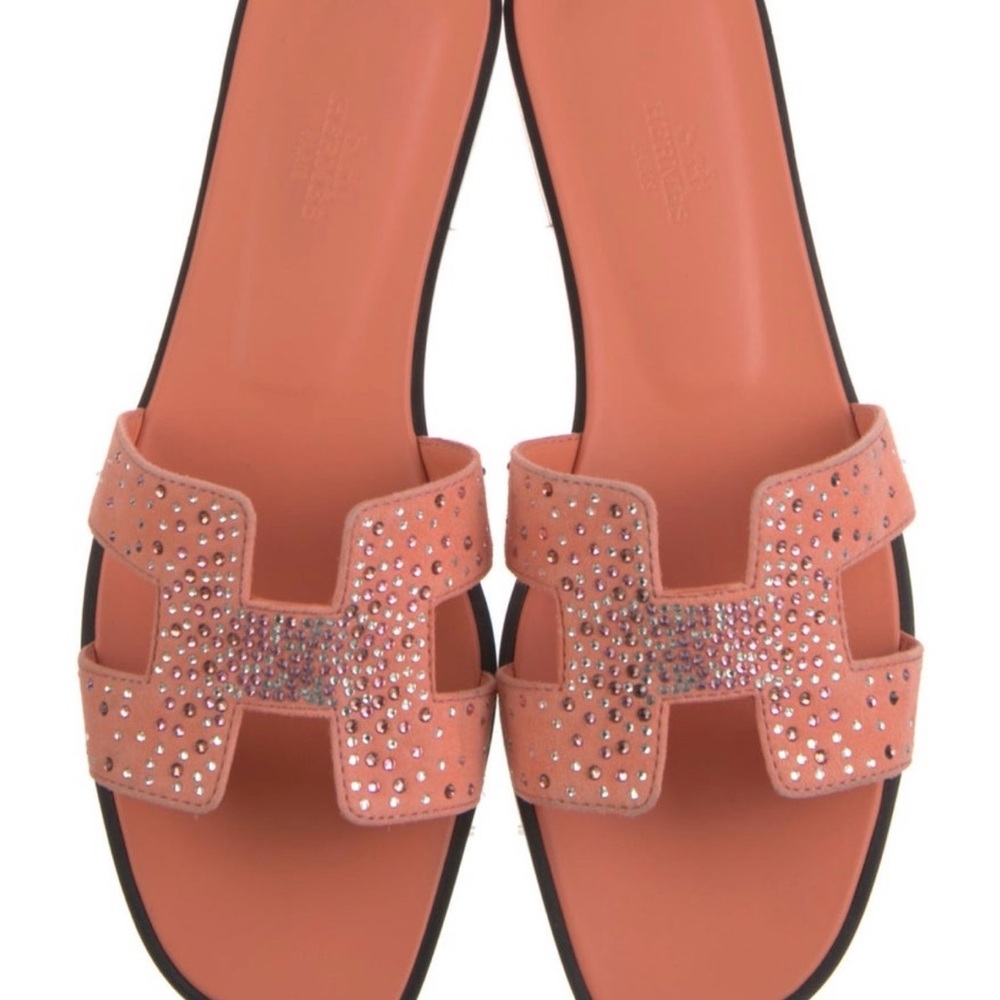 Hermes Oran Studded Sandals